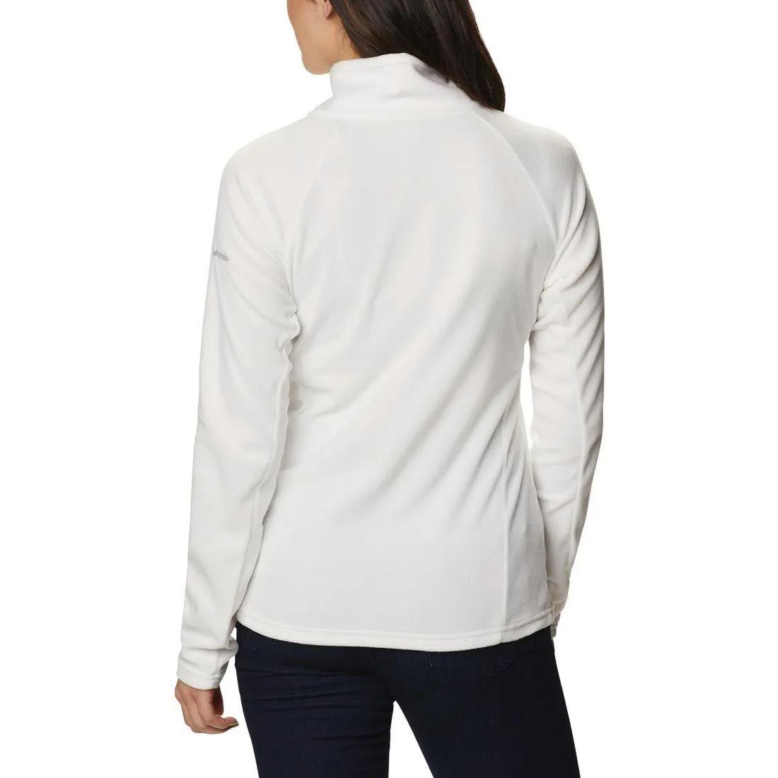 Polar Mujer Columbia Glacial IV Half Zip Blanco-1