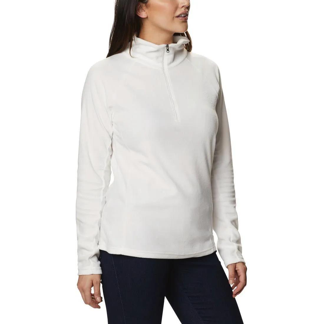 Polar Mujer Columbia Glacial IV Half Zip Blanco-2
