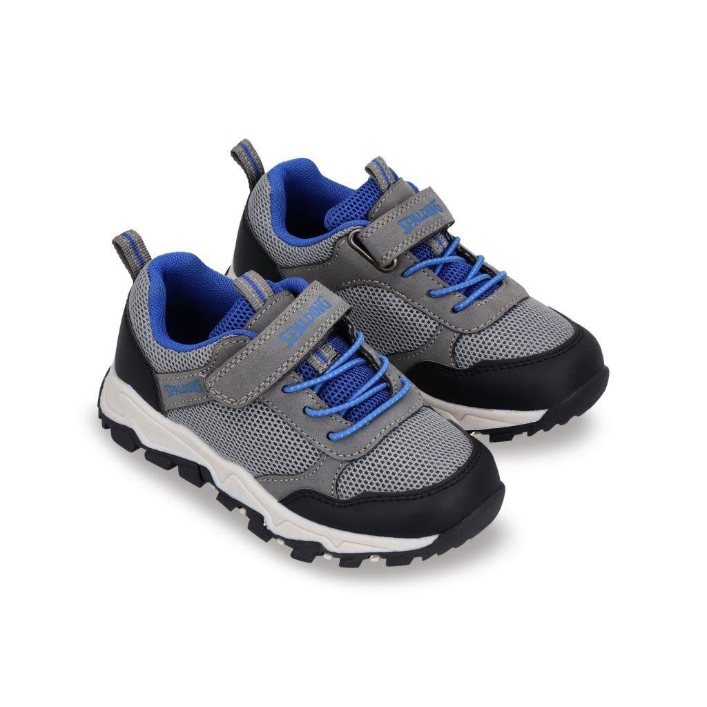 Zapatillas Outdoor Niños Kaya Gris Azul Spalding-3