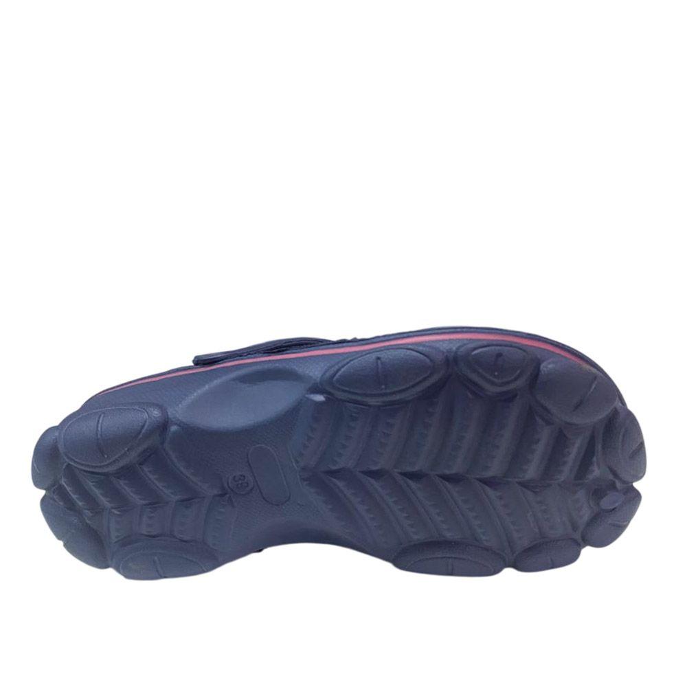 Sandalia Mujer Zueco Azul Fucsia Gougar-3