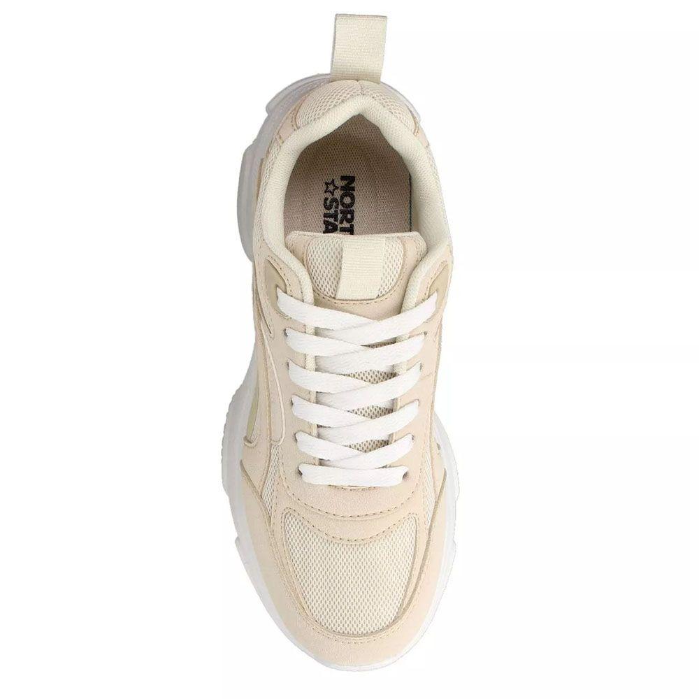 Zapatilla Mujer North Star Aoon Beige-3