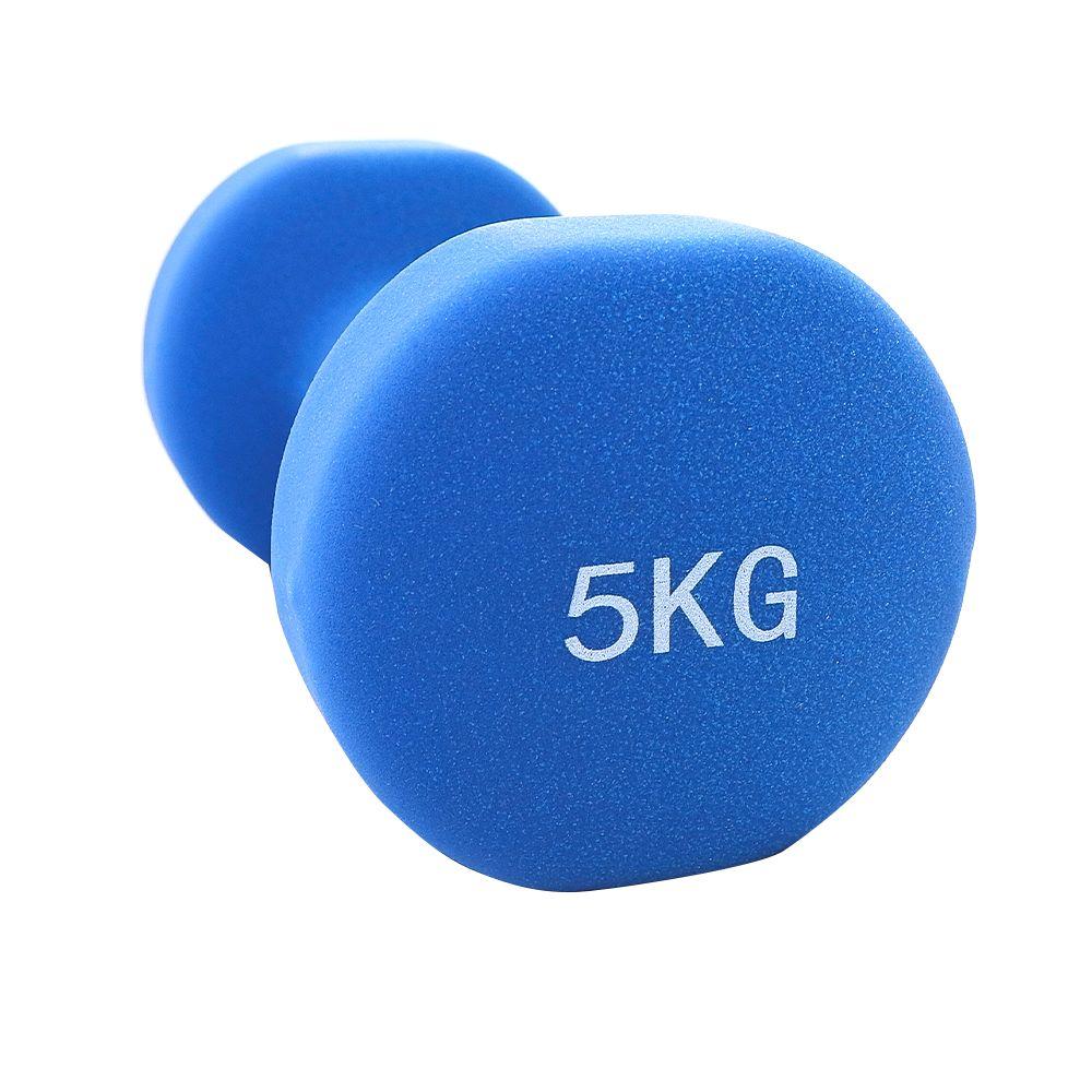 Par Mancuerna Neopreno Jks 2X5Kg Azul-3