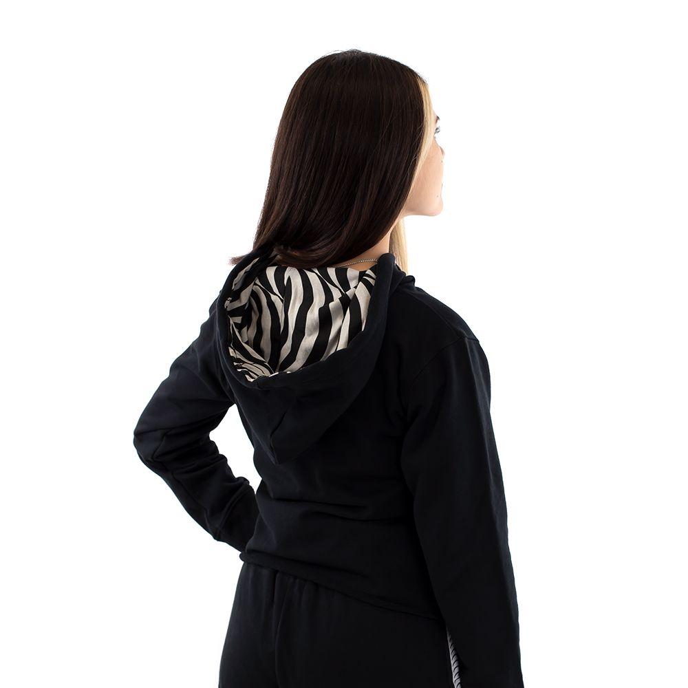 Polerón Hoodie Mujer Liso Spitfire Negro-3