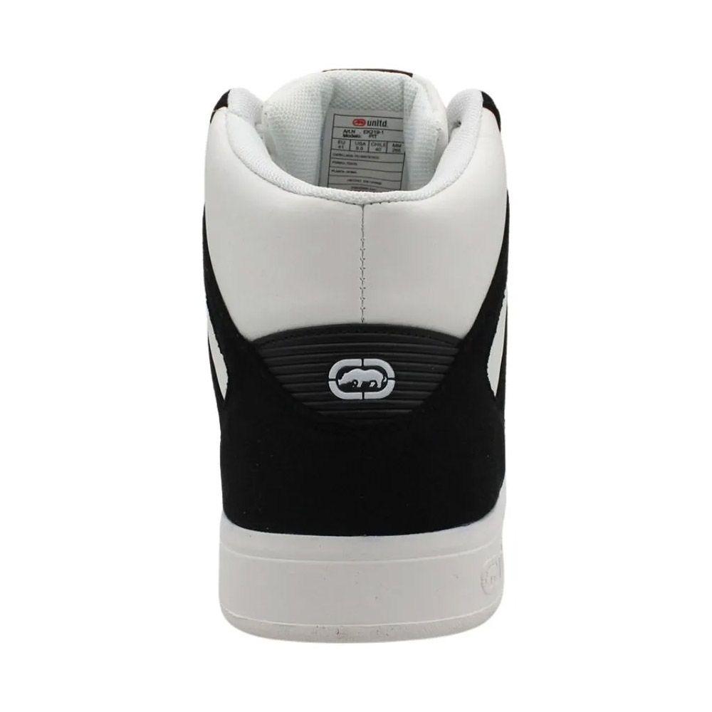 Zapatilla Urbana Hombre Ecko Unltd Pit Blanco Negro-4
