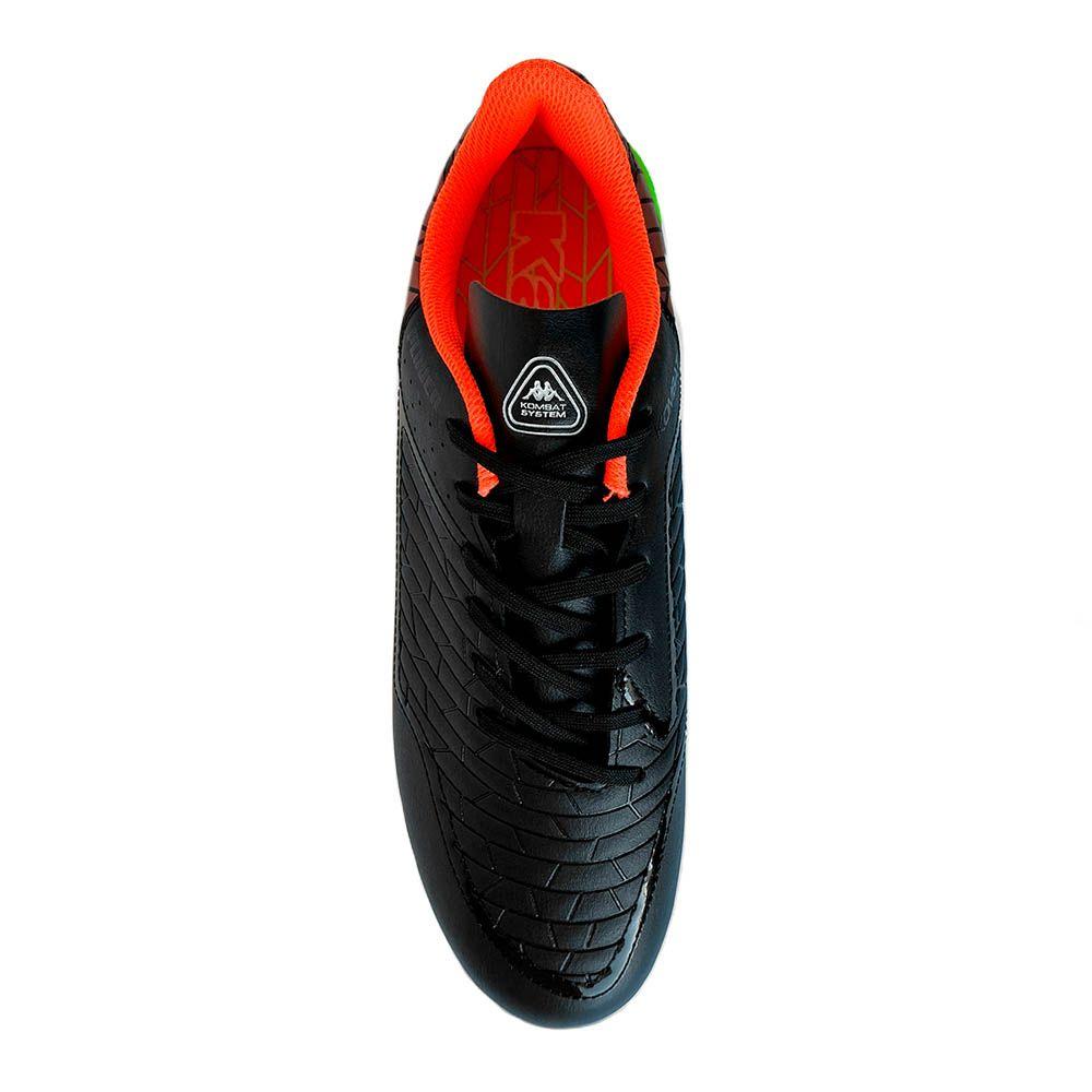 Zapatilla Fútbol Hombre Kappa Kombat FG Negro-4