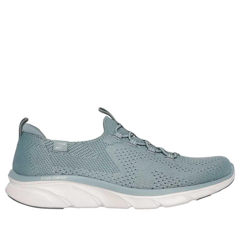 Zapatillas Skechers Mujer D'lux Comfort-Celestial Gris 104359-SAGE-0