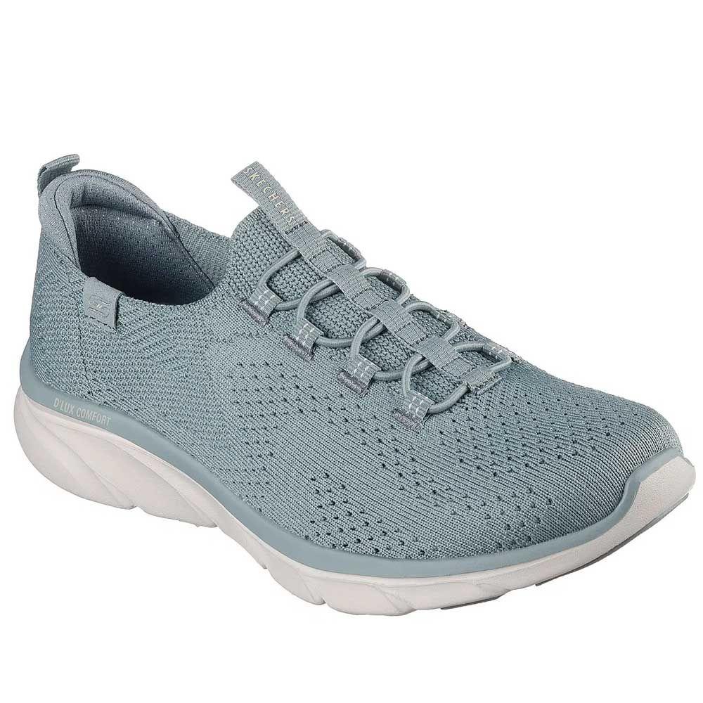 Zapatillas Skechers Mujer D'lux Comfort-Celestial Gris 104359-SAGE-2