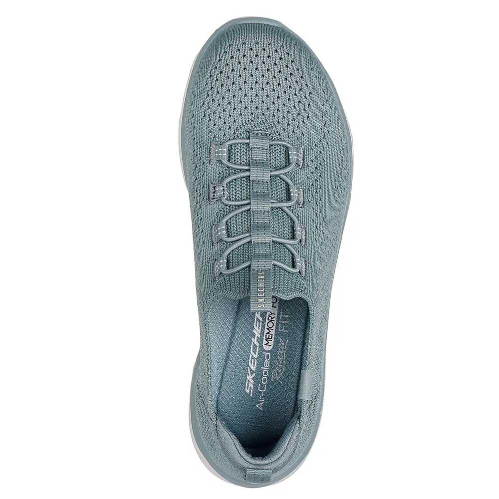 Zapatillas Skechers Mujer D'lux Comfort-Celestial Gris 104359-SAGE-3