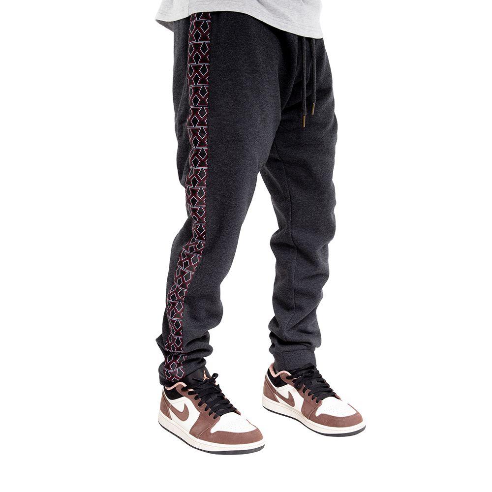 Pantalón Jogger Chicago Bulls Gris Oscuro Mitchell And Ness-1