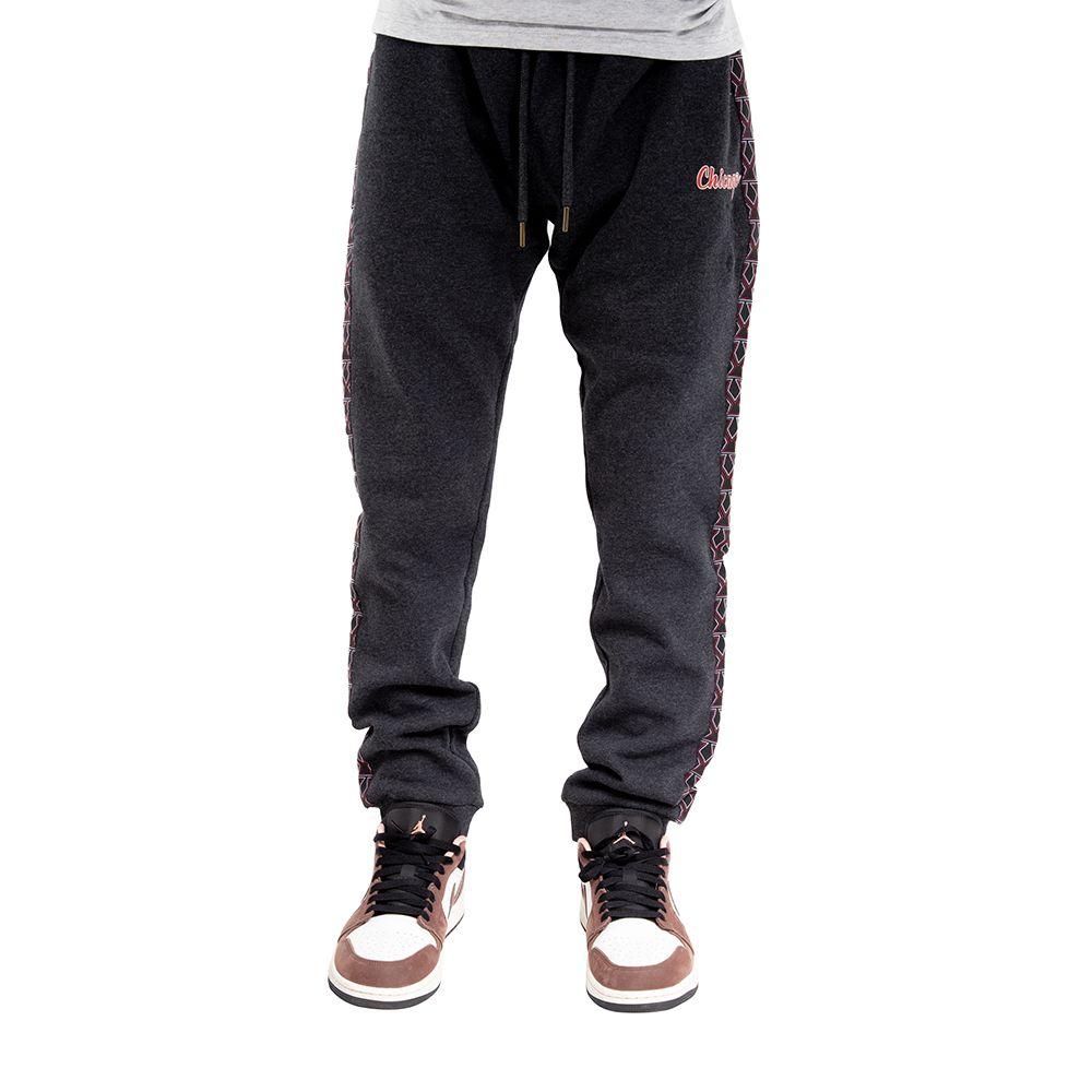 Pantalón Jogger Chicago Bulls Gris Oscuro Mitchell And Ness-2
