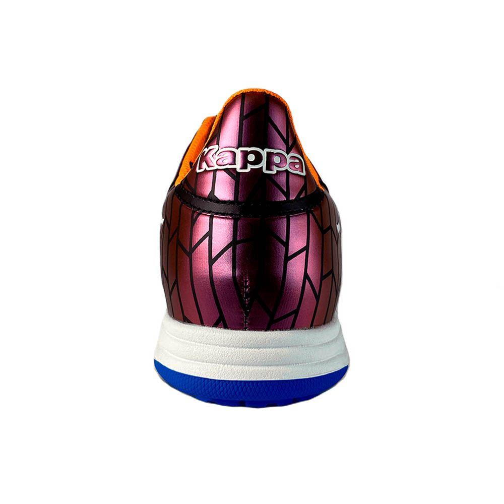 Zapatilla Baby Fútbol Hombre Kappa Kombat Turf Negro Azul-3