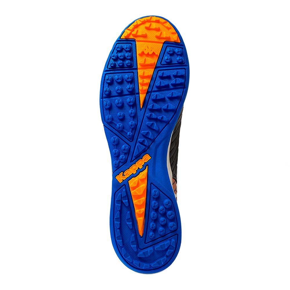 Zapatilla Baby Fútbol Hombre Kappa Kombat Turf Negro Azul-5