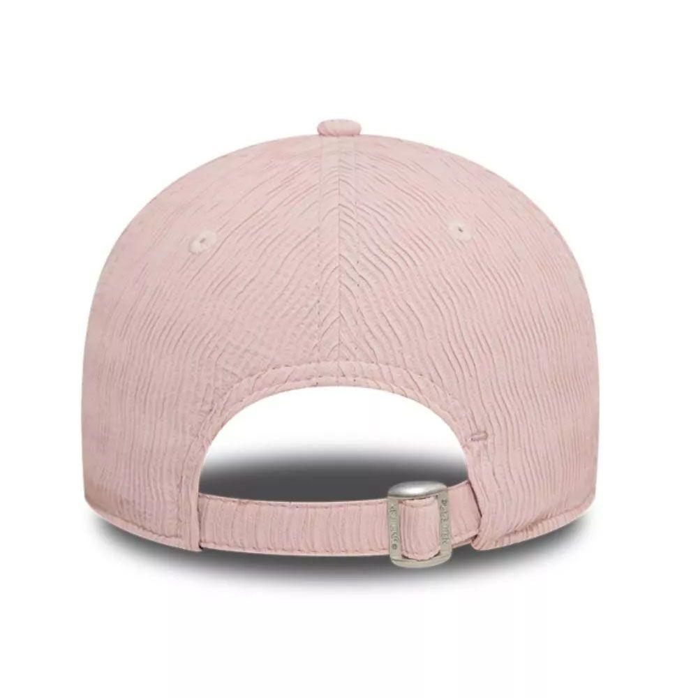 Jockey Gorro New Era Mujer 9Forty Los Angeles Dodgers MLB Ruching Rosado-3