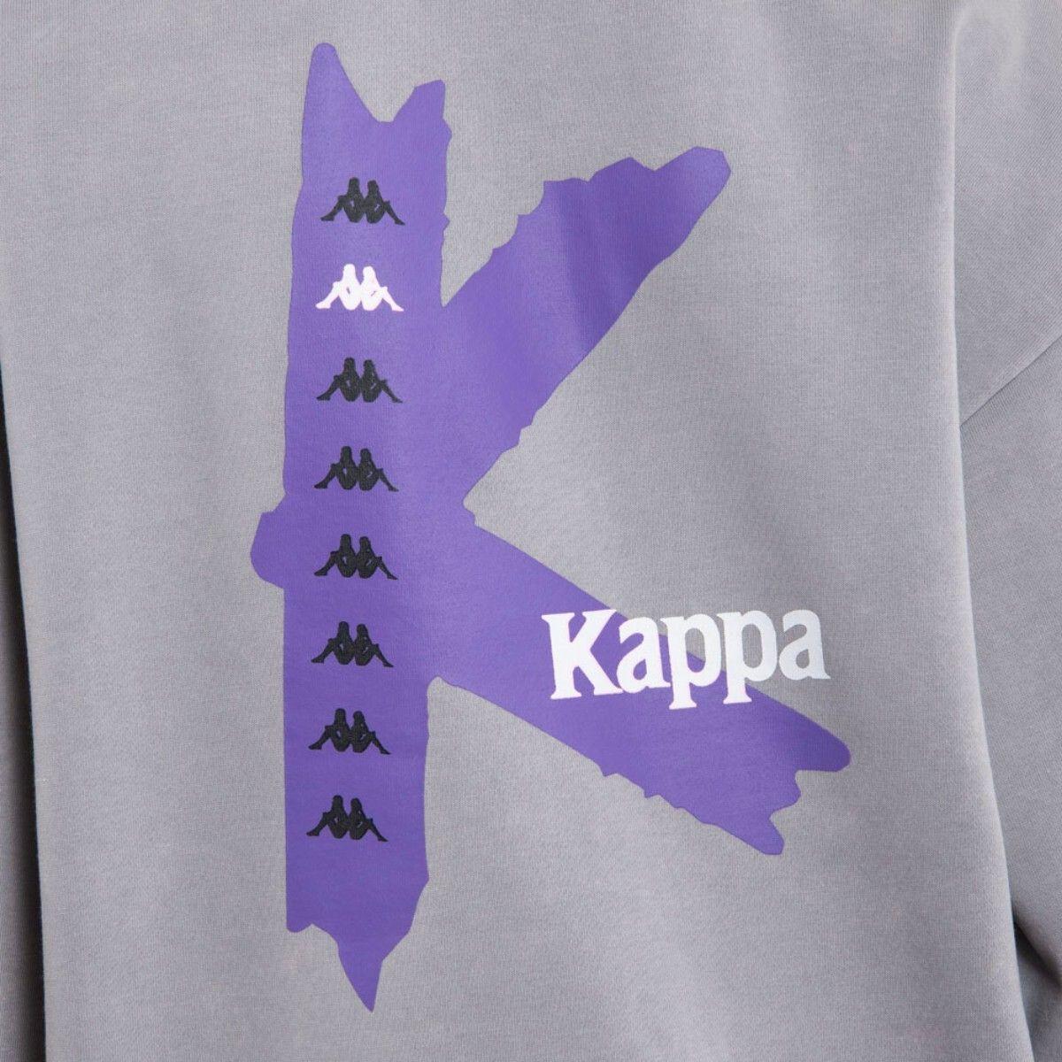 Poleron De Mujer Kappa Hoodie K Gris-2