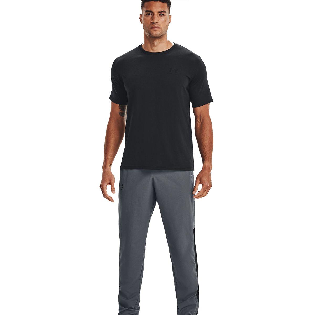Polera Negro Sportstyle Left Chest Hombre Under Armou-4