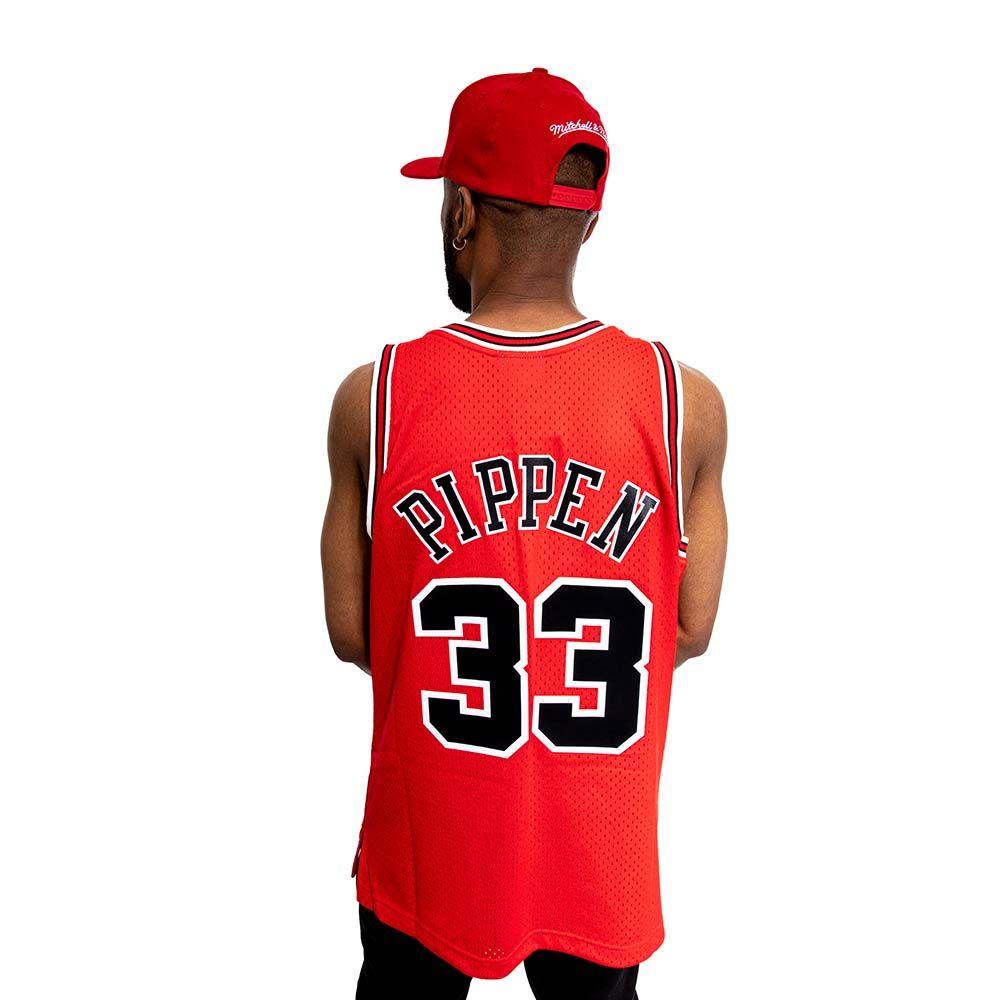 Polera Authentics Nba Bulls 03 Scottie P Mitchell And Ness-3