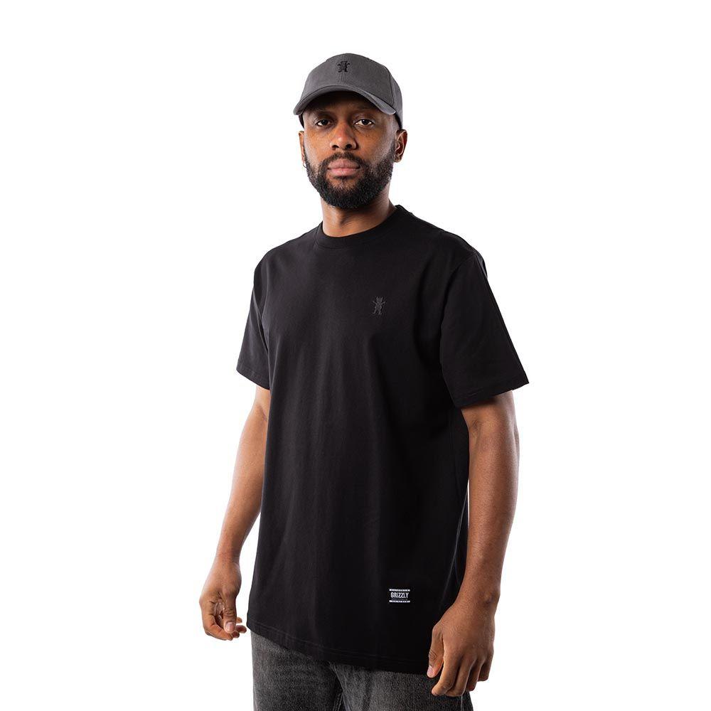 Polera Hombre Grizzly Griptape Embroidered OG Bear All Negro-3