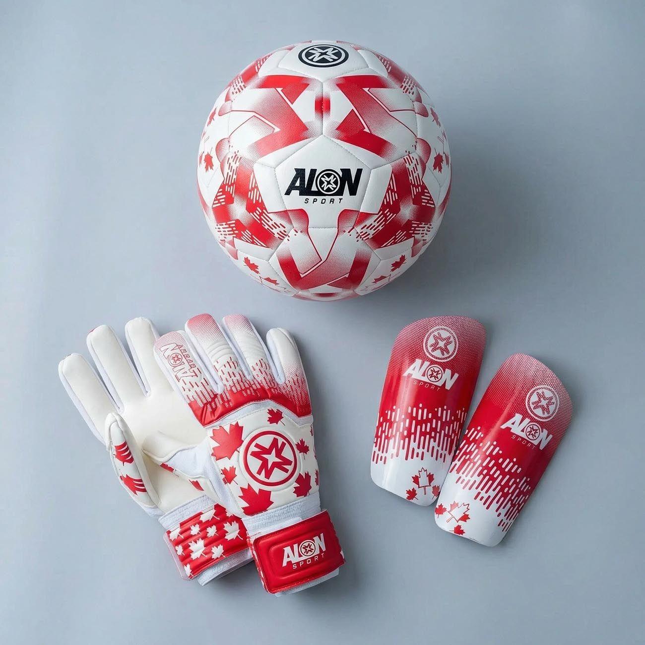 Canillera Hombre Fútbol CANADA TEAM Alon Sport-2