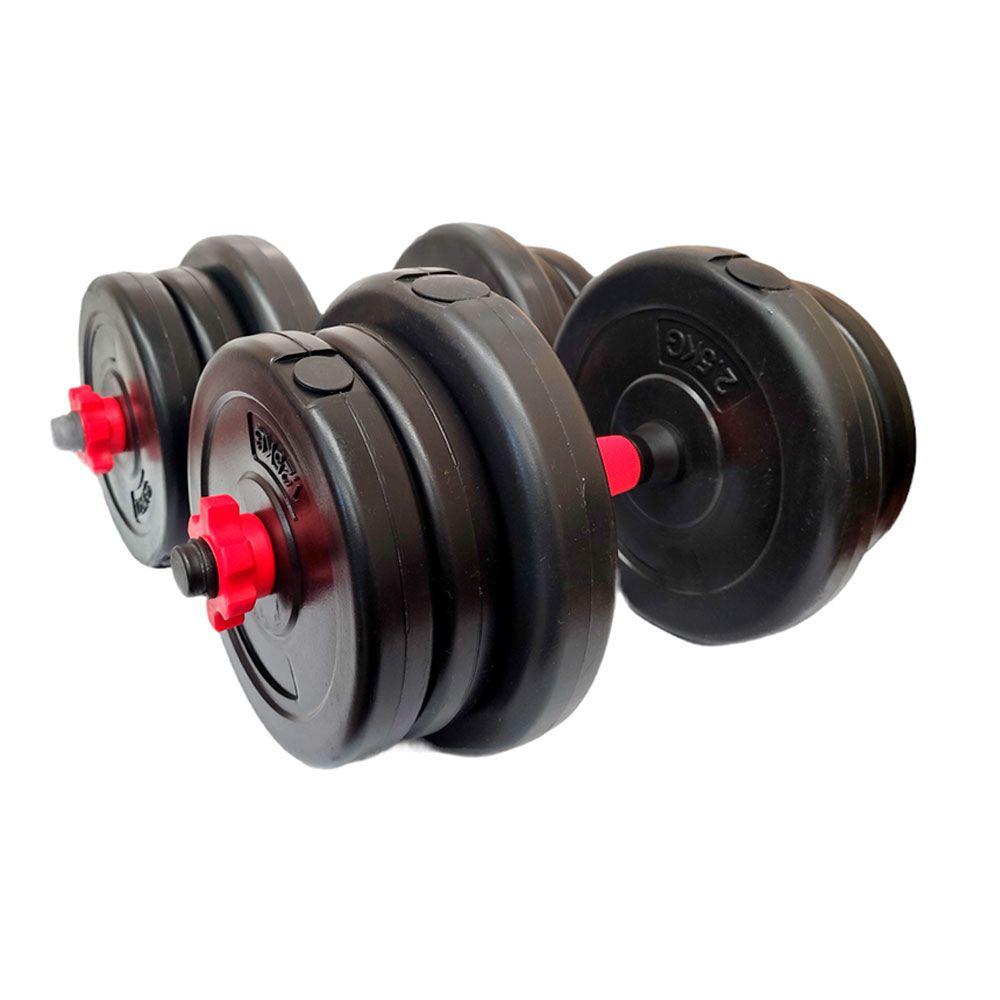 Mancuerna Peso Ajustable Cemento 20Kg Jks-4