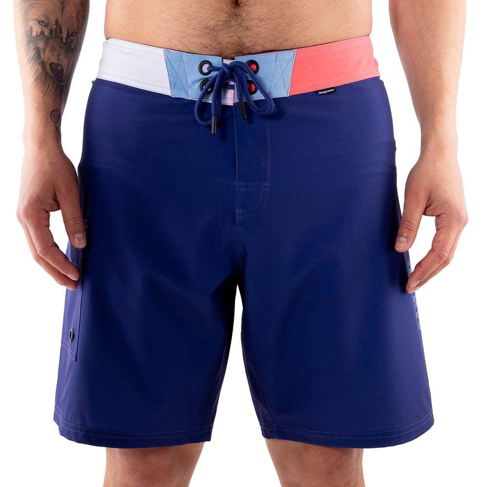 Traje De Baño Hombre Top Azul Hang Loose-0