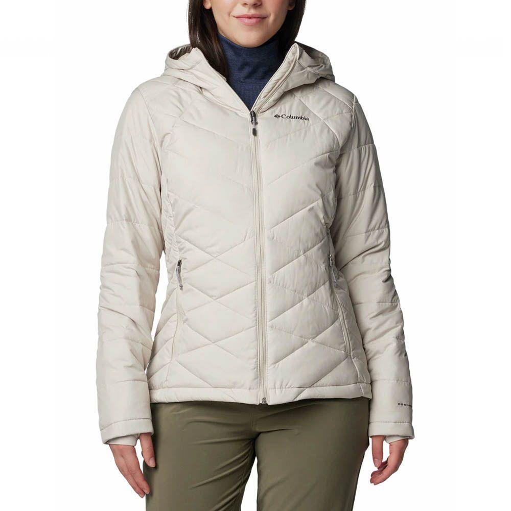 Parka Mujer Columbia Heavenly Hoodie Blanco-0
