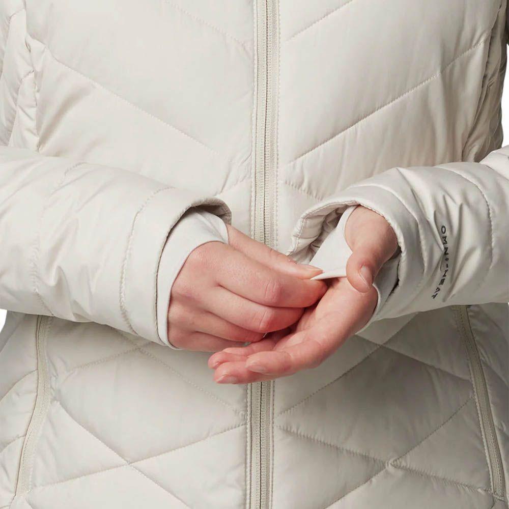 Parka Mujer Columbia Heavenly Hoodie Blanco-4