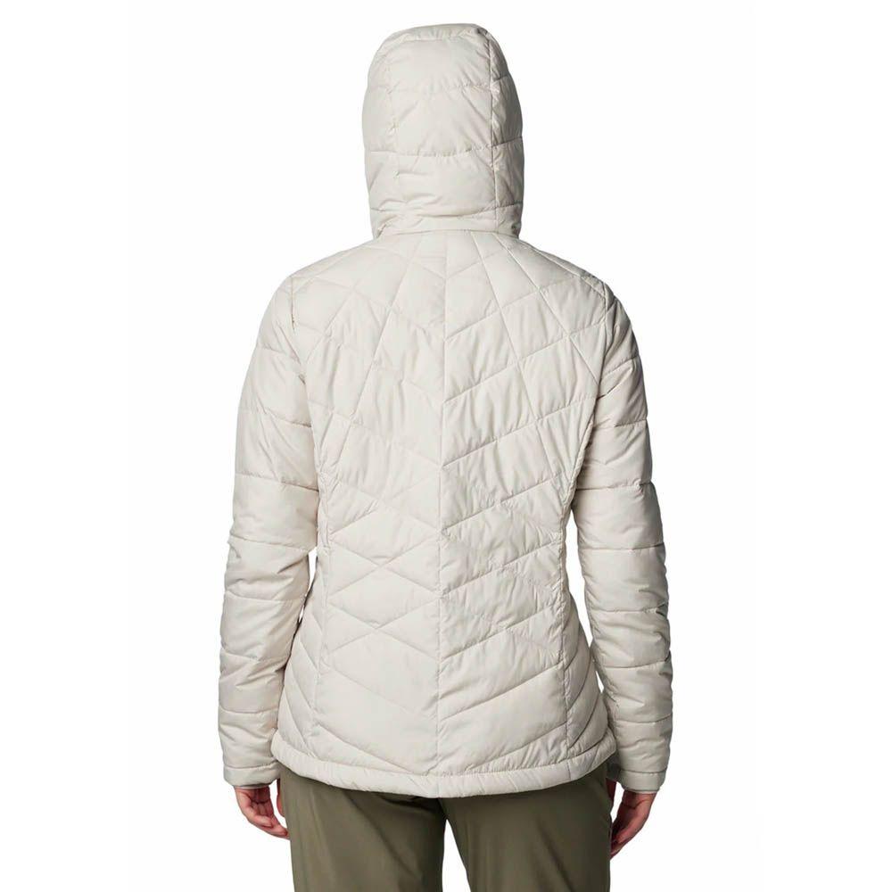 Parka Mujer Columbia Heavenly Hoodie Blanco-5