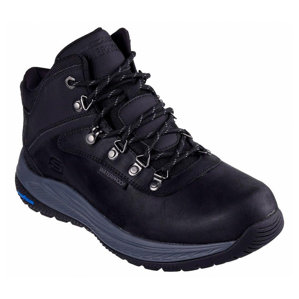 Zapatillas Outdoor Skechers Hombre Slip-ins Relaxed Fit 205285-BLK-4