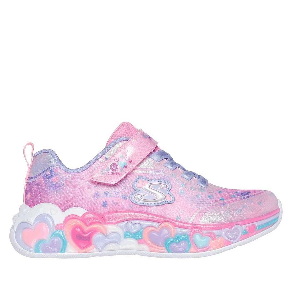 Zapatillas Urbanas Skechers Niña Eternal Heart Lights 302696L-LPMT-0
