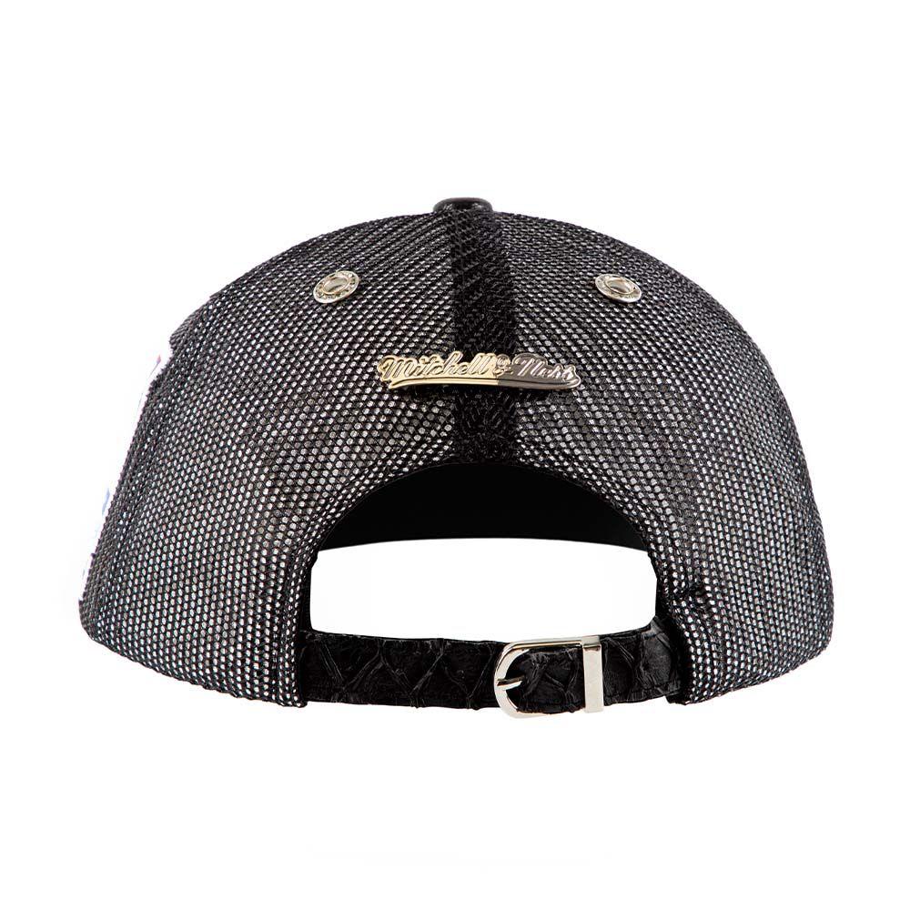 Gorro Jockey Mitchell and Ness Toronto Raptors Platinum Lux Trucker-7