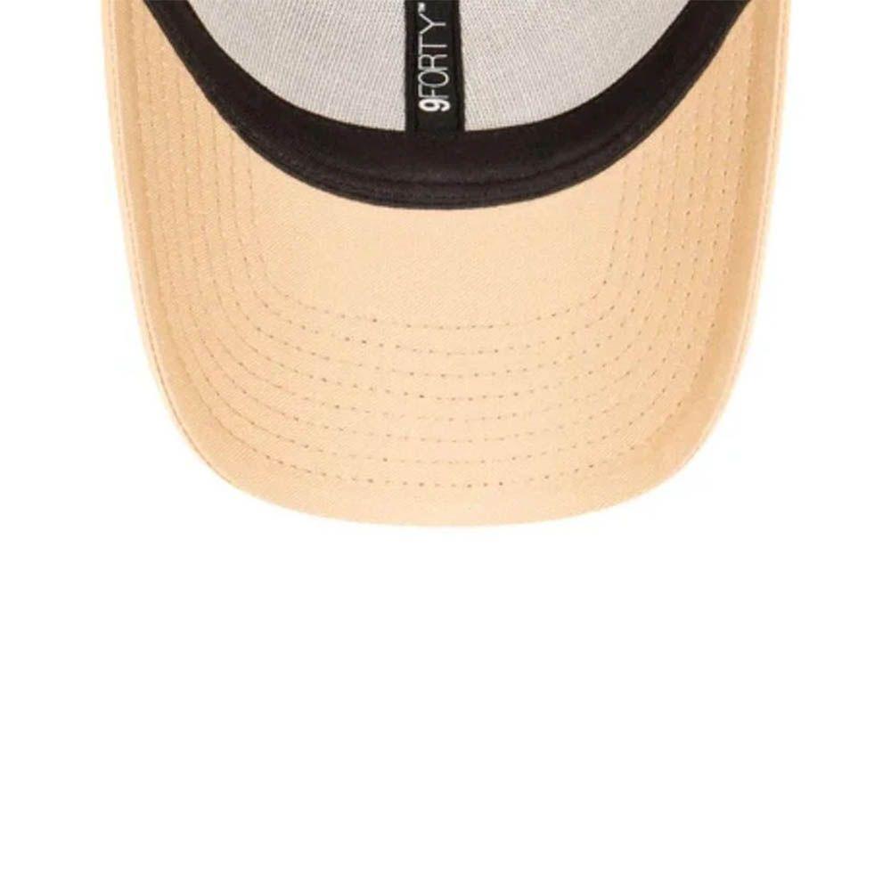 Jockey Los Angeles Dodgers New Era 9Forty MLB Satin Open Brown Beige-4
