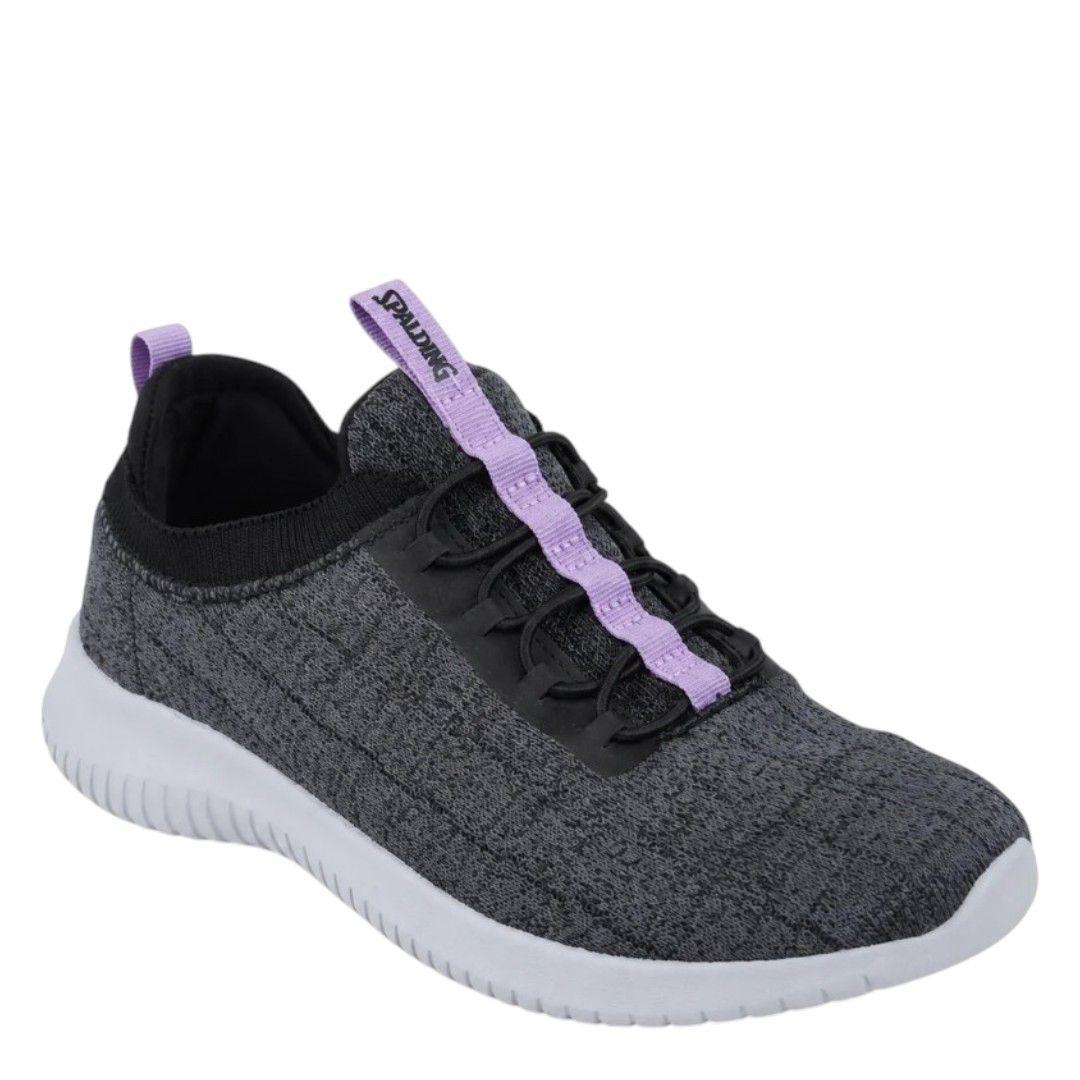 Zapatilla Mujer Urbana Mesh Spalding ZFF2035 Gris-1