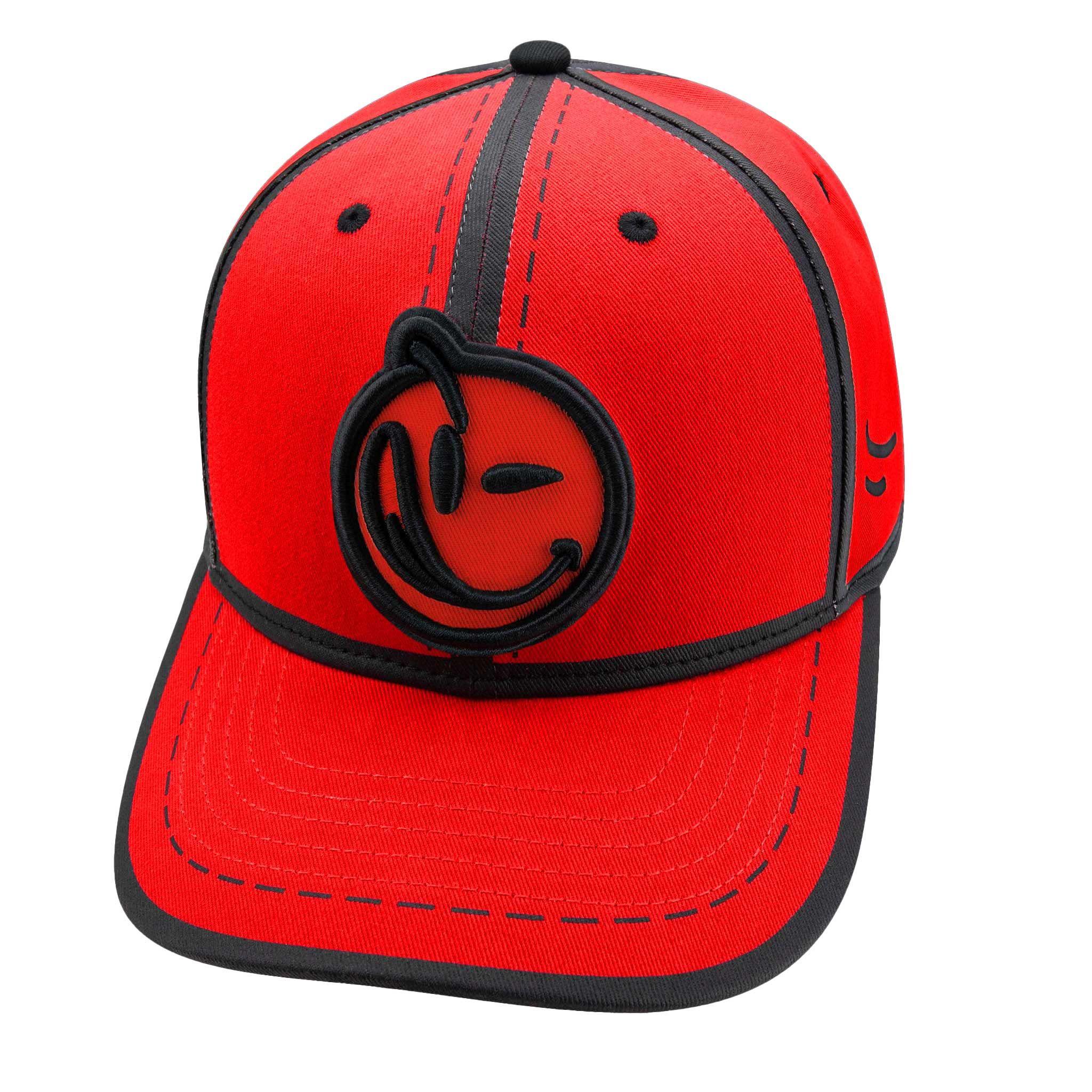 Jockey Snapback Visera Plana Captoons Red Yums-1