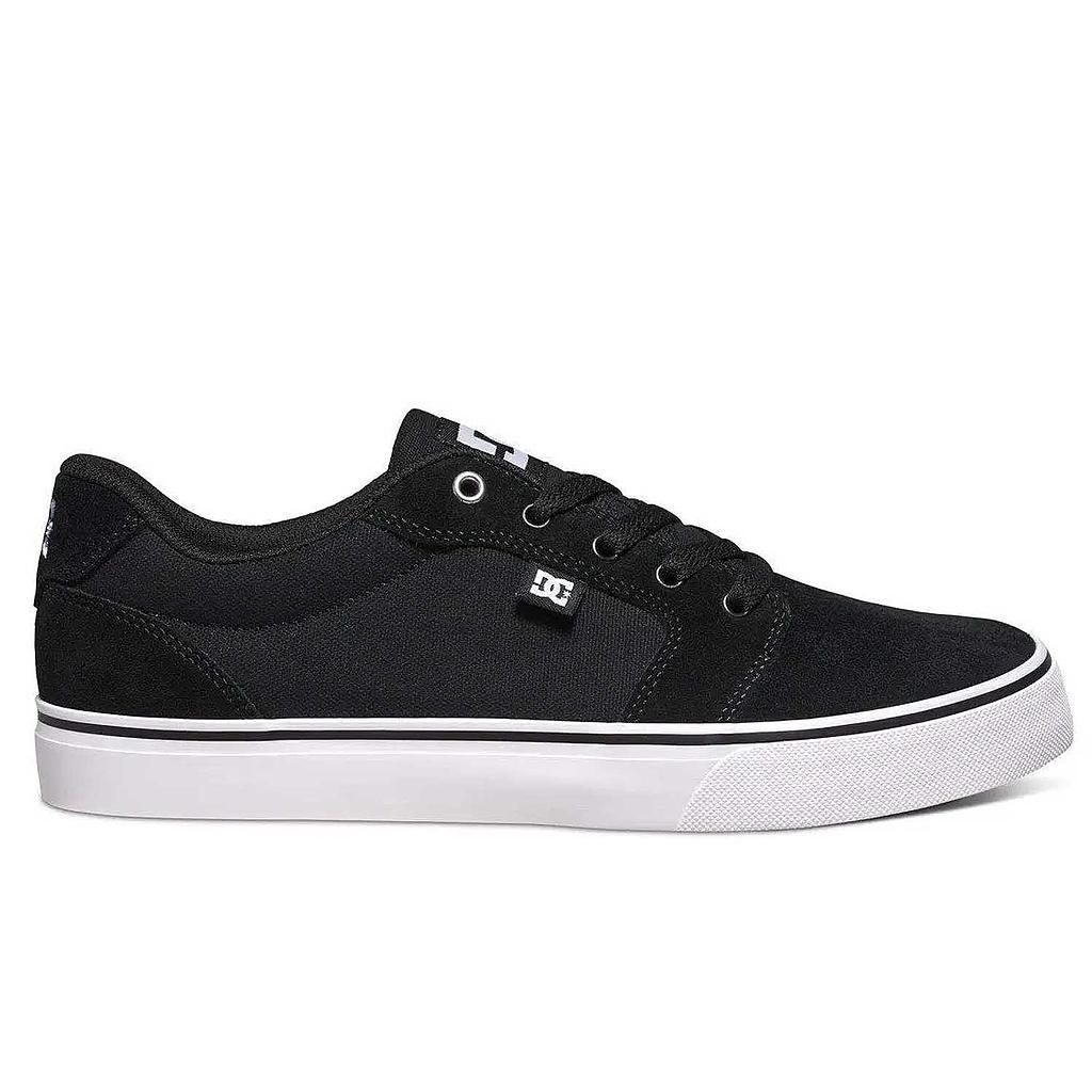 Zapatilla Hombre DC Shoes Anvil Negro Blanco-0