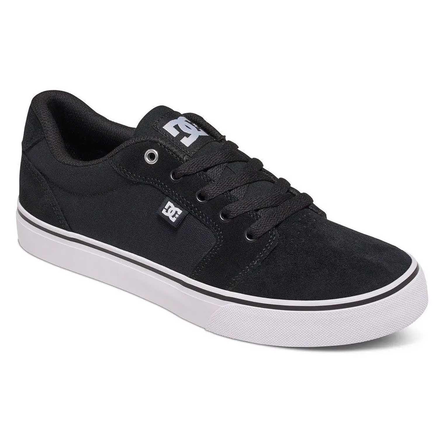 Zapatilla Hombre DC Shoes Anvil Negro Blanco-2