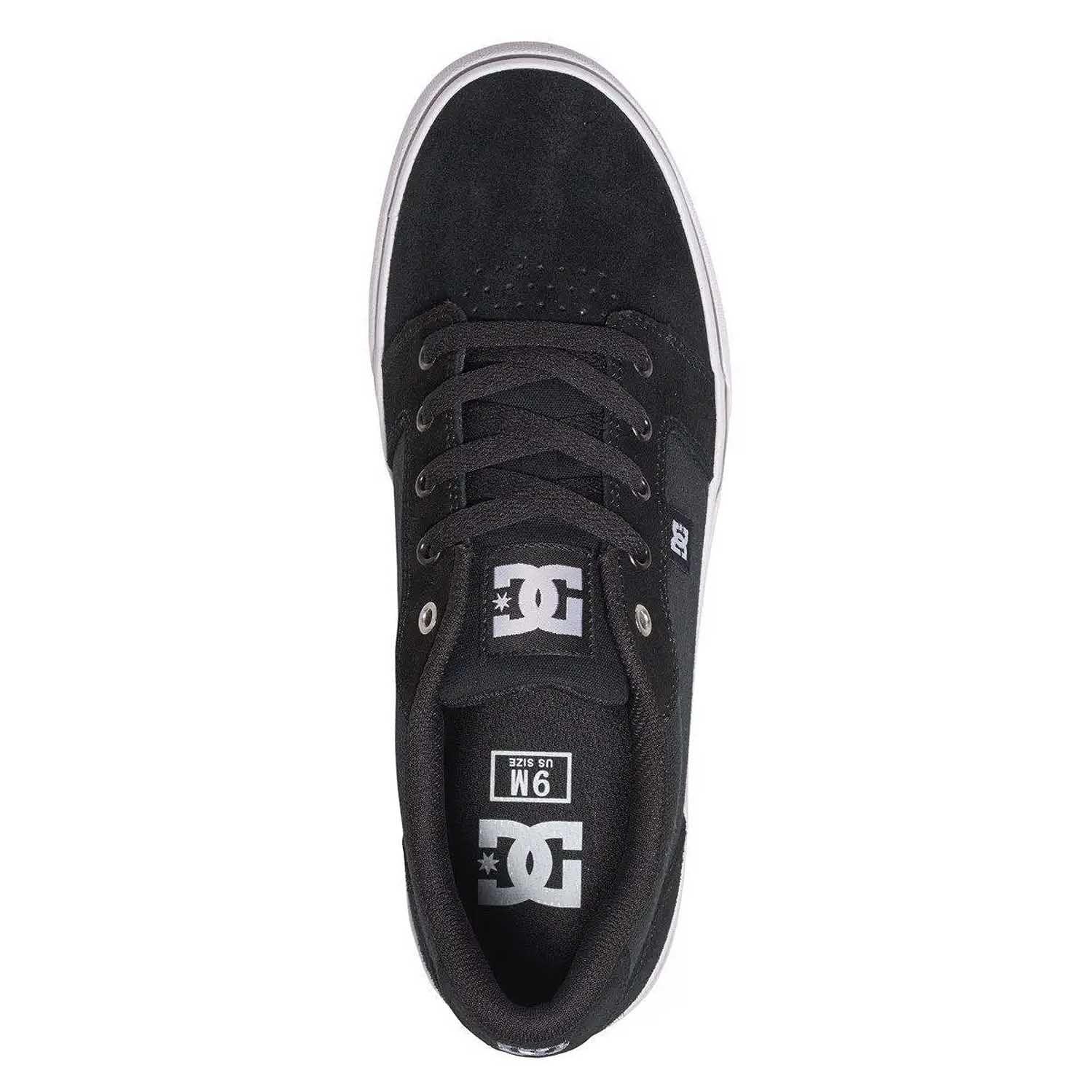 Zapatilla Hombre DC Shoes Anvil Negro Blanco-3