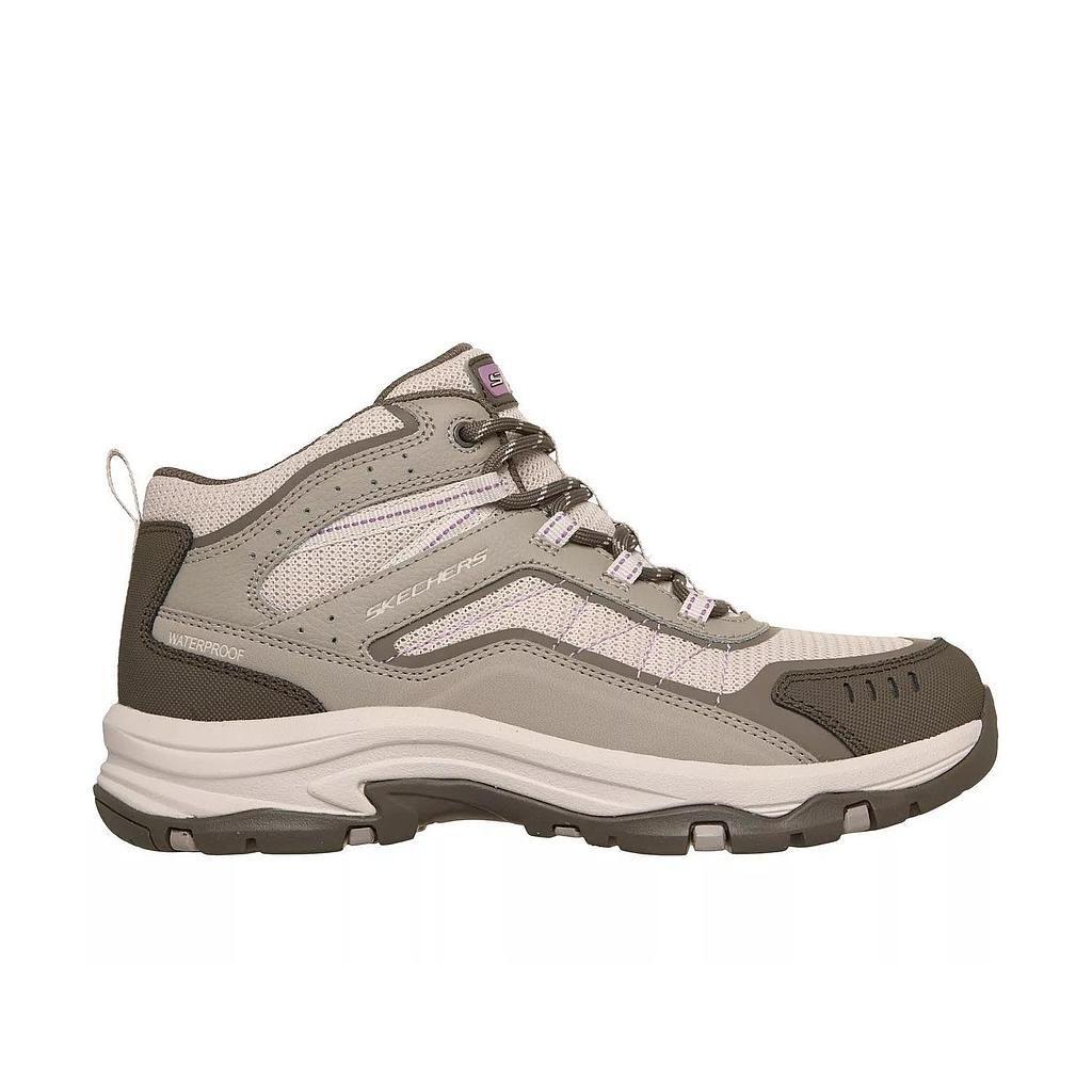Zapato Waterproof Outdoor Mujer Skechers Trego - Ashaway 180336-DKTP-0