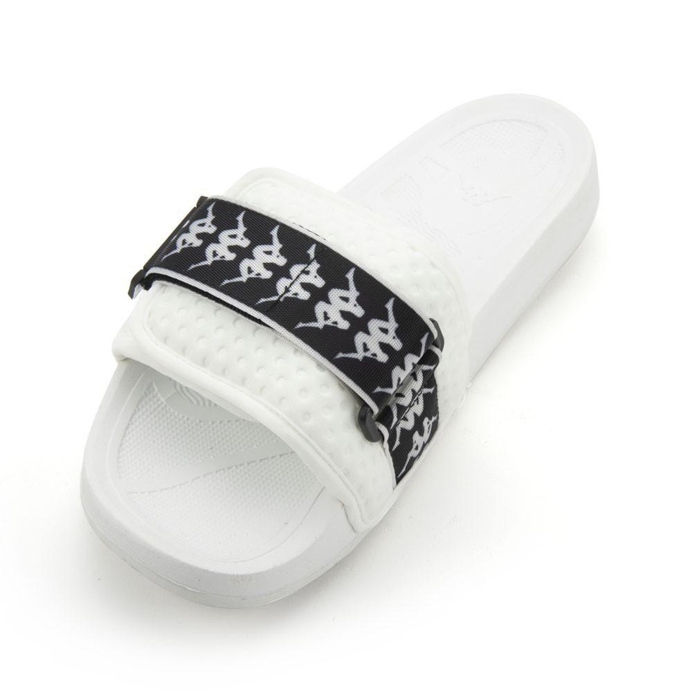 Sandalias Unisex Kappa 222 Banda Zaryn 1 Blanco-2
