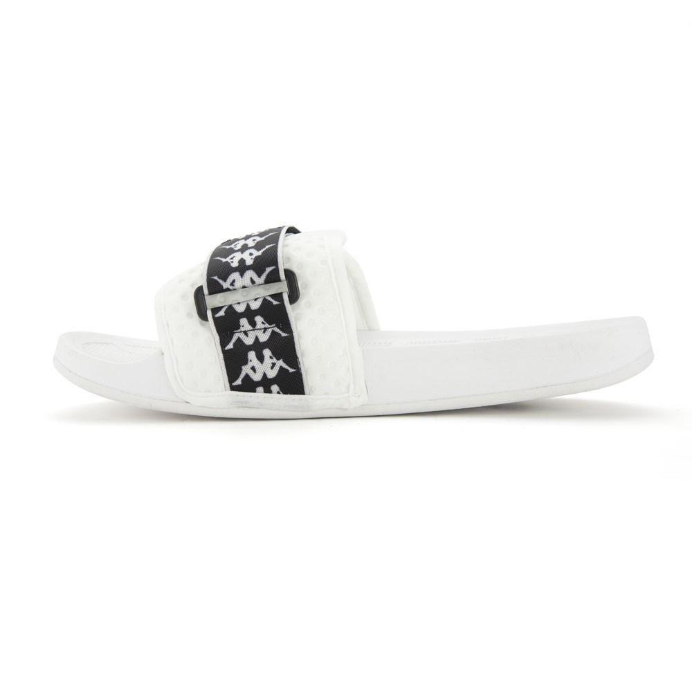 Sandalias Unisex Kappa 222 Banda Zaryn 1 Blanco-5