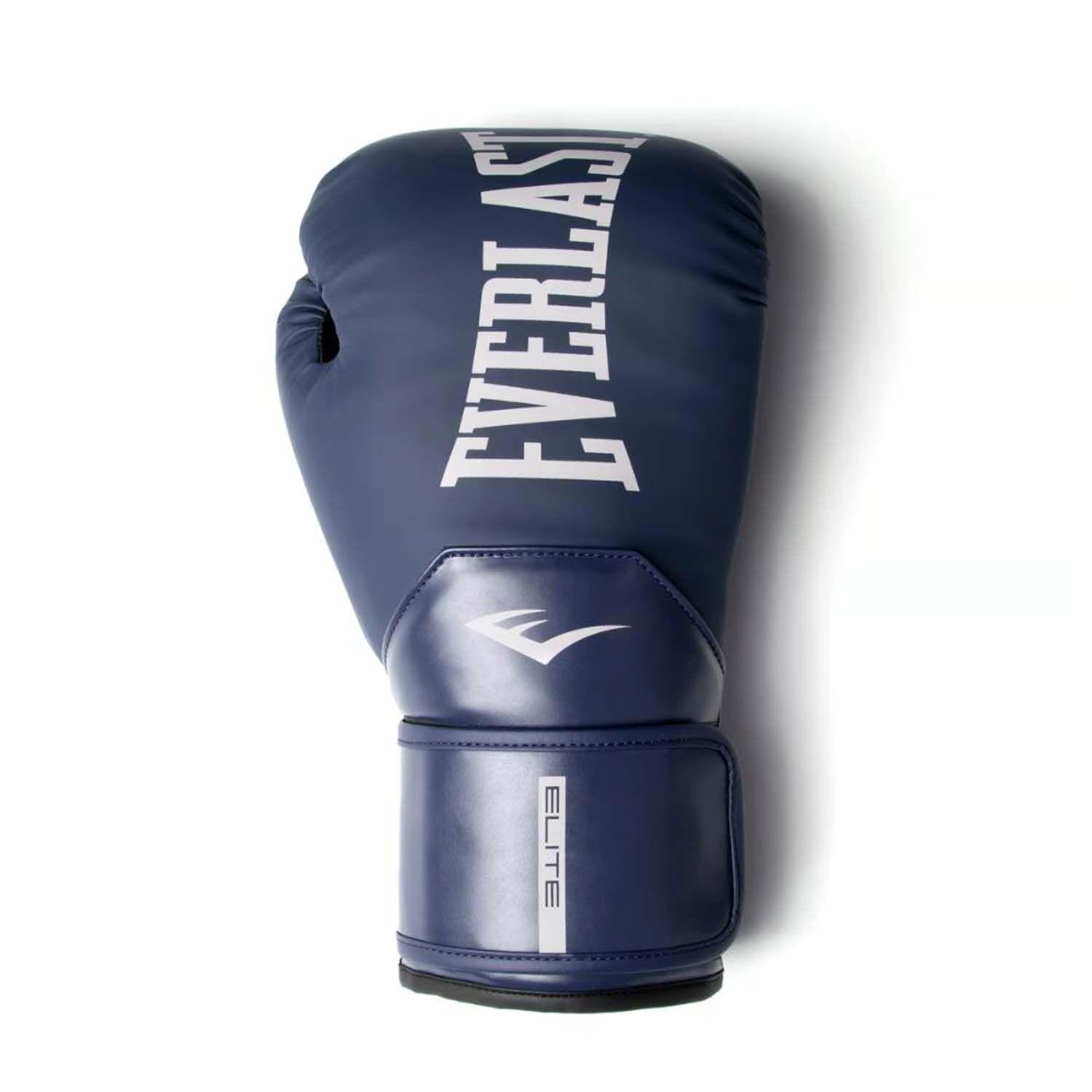 Guantes Box Everlast Elite V2 Azul-1
