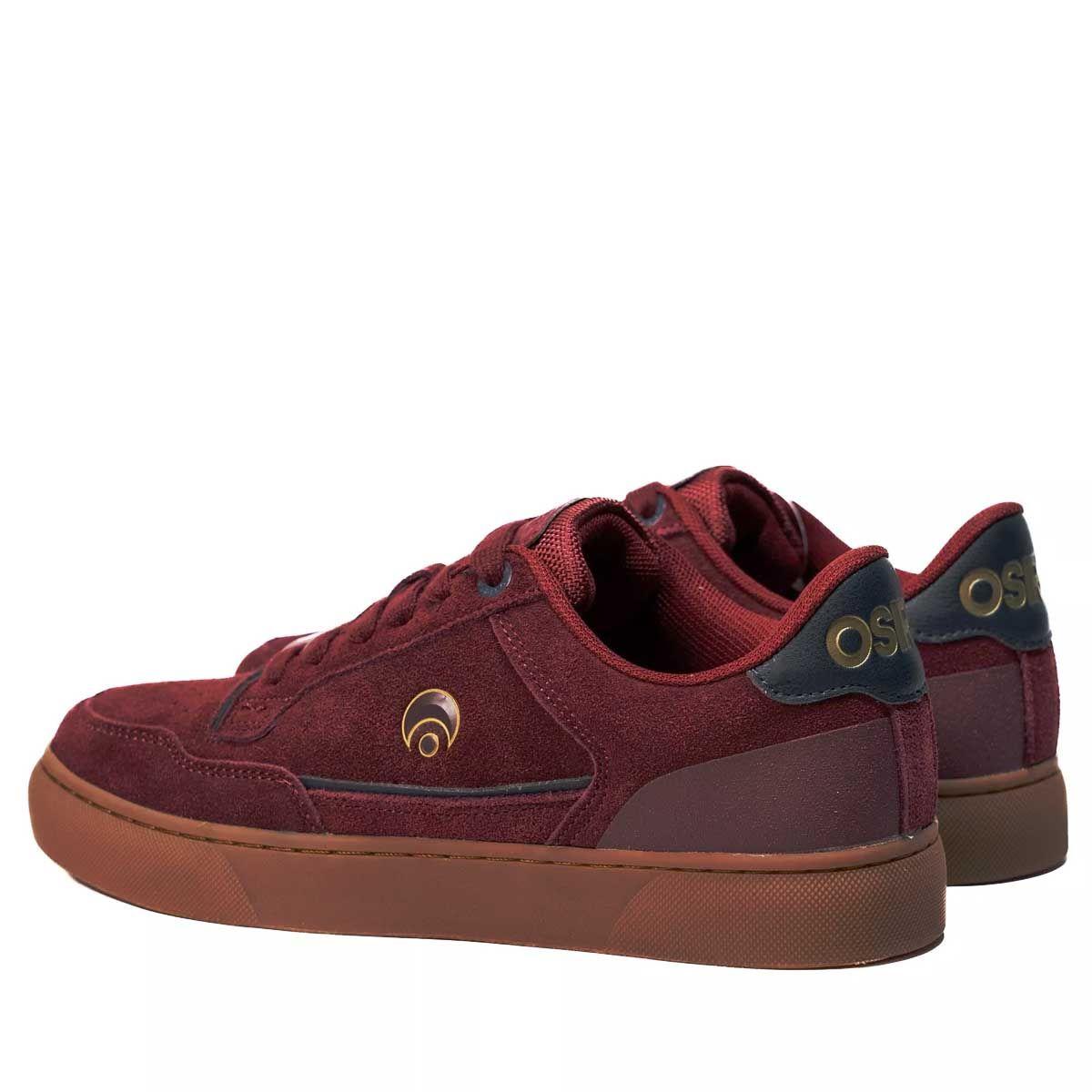 Zapatillas Hombre Osiris Logan Skate Urbano Burdeo-1