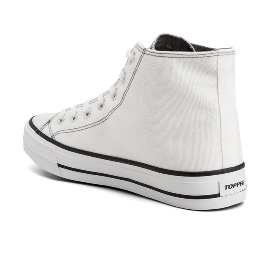 Zapatilla Rail-Hi Unisex Blanco Canvas Topper-2