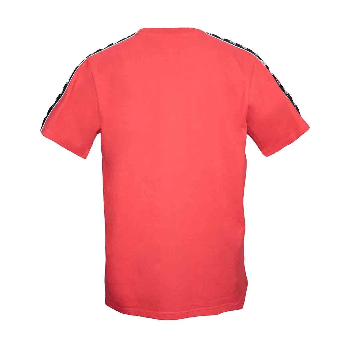 Polera Hombre Kappa Rojo Deportiva Urbana-1