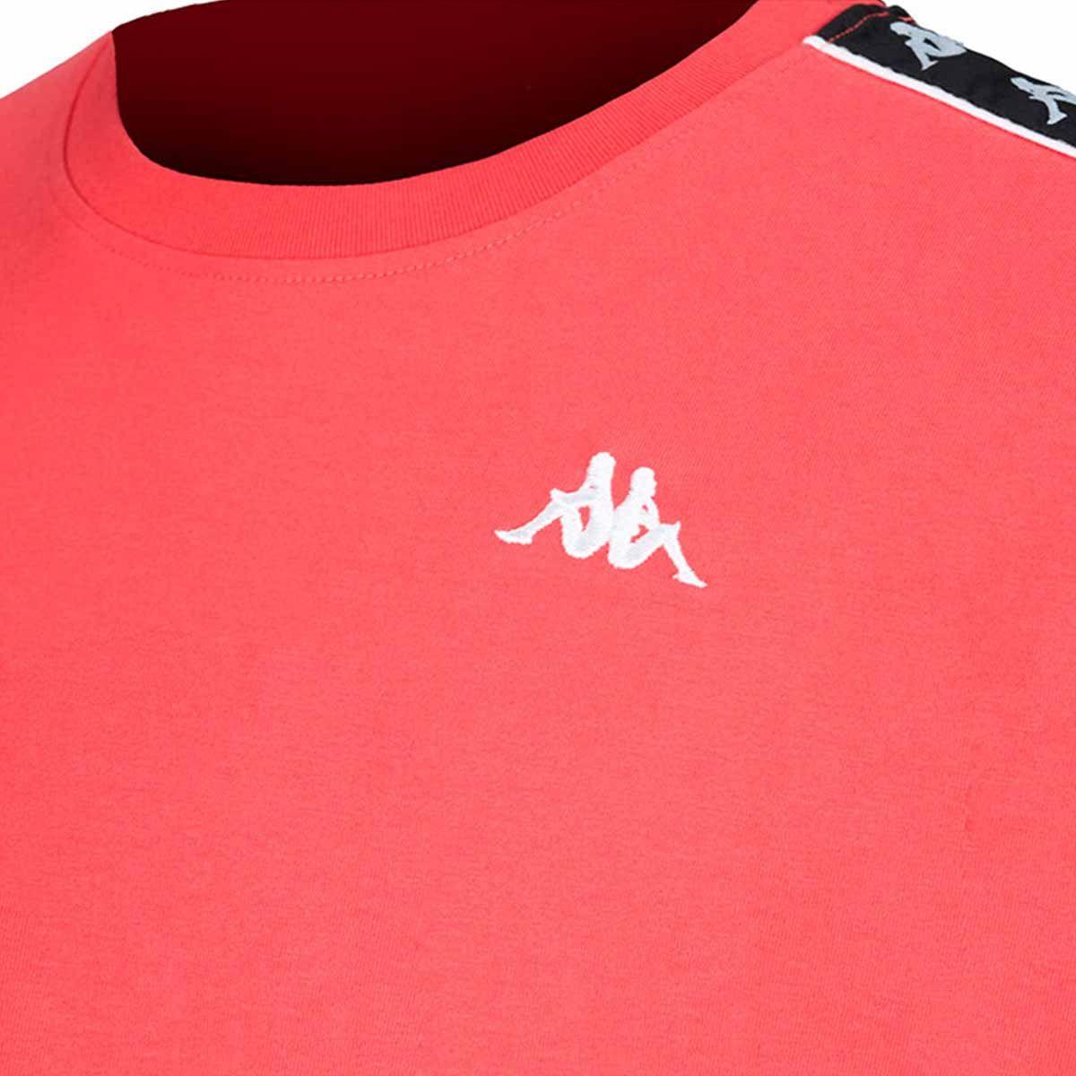 Polera Hombre Kappa Rojo Deportiva Urbana-3