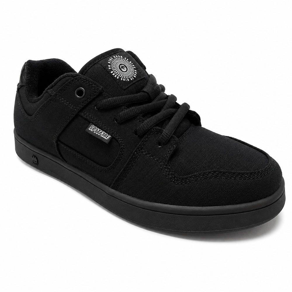 Zapatillas Urbanas Hombre Spitfire New Season Canvas Negro-3