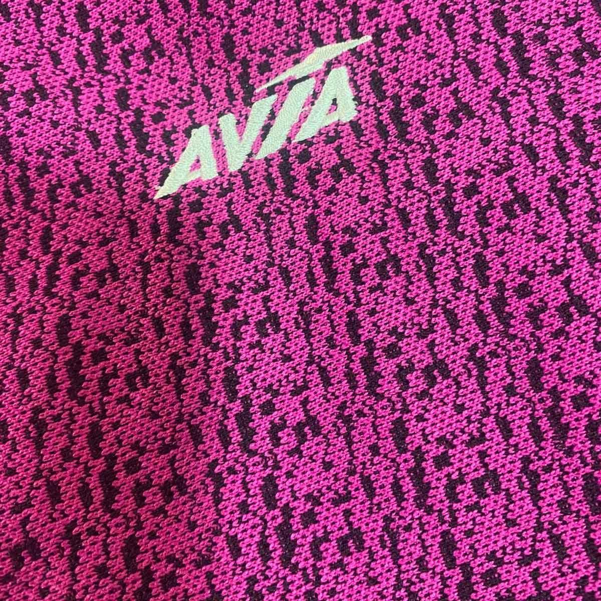 Mochila Escolar Textil Avia Fucsia-2