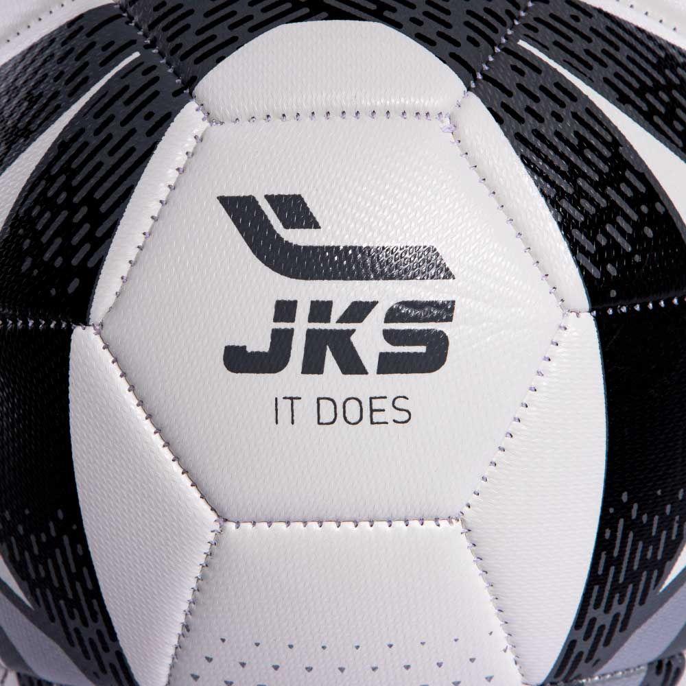 Balón Futbol N5 OrbitPulse Negro Gris Jks-4
