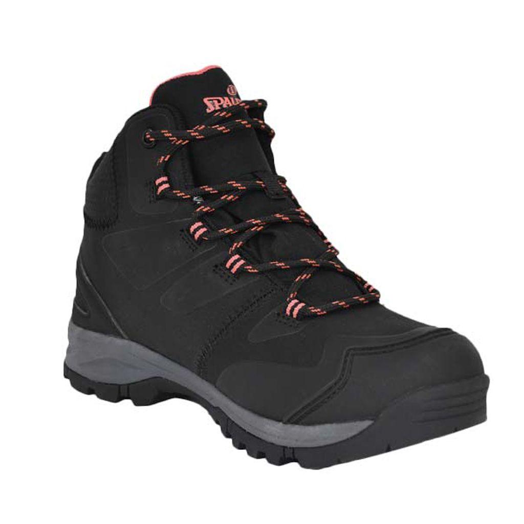 Zapatilla Botín Spalding Mujer Waterproof Outdoor Negro Rosa-1