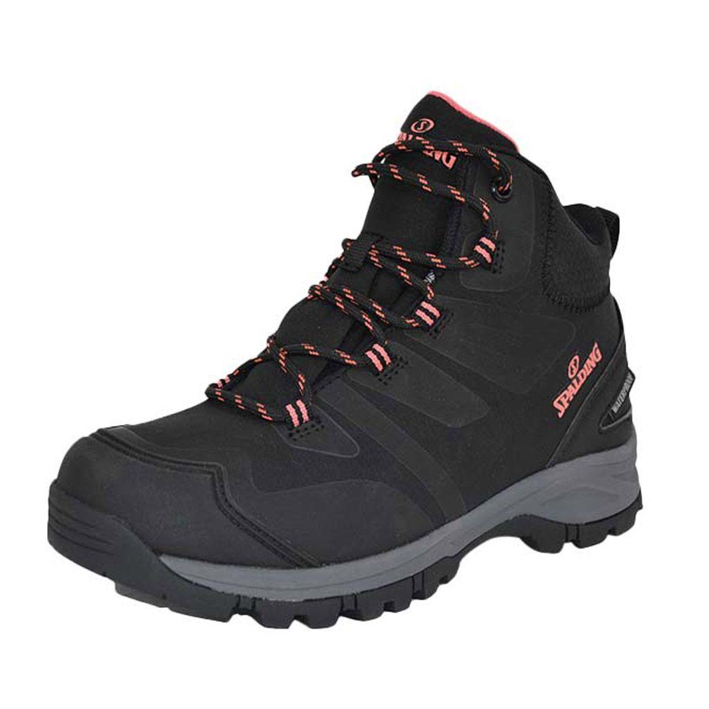 Zapatilla Botín Spalding Mujer Waterproof Outdoor Negro Rosa-2