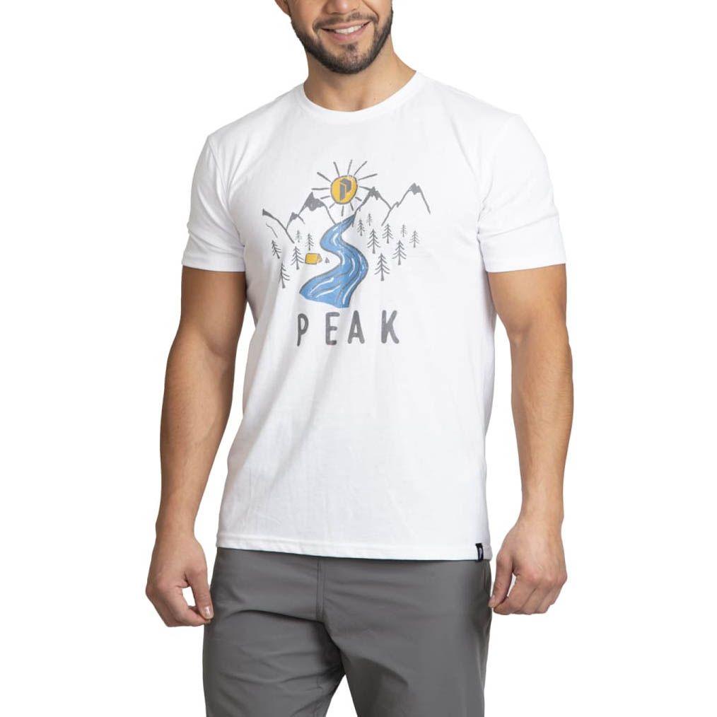 Polera Hombre Peak Performance Gul Blanco-0